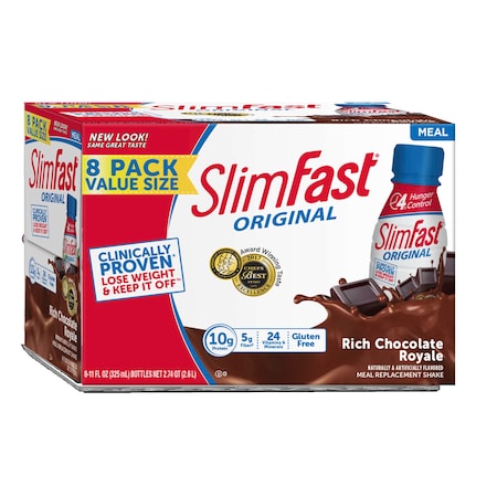 Slimfast Slimfast Original RTD Rich Chocolate Royale Shake 11 oz., PK24 78007